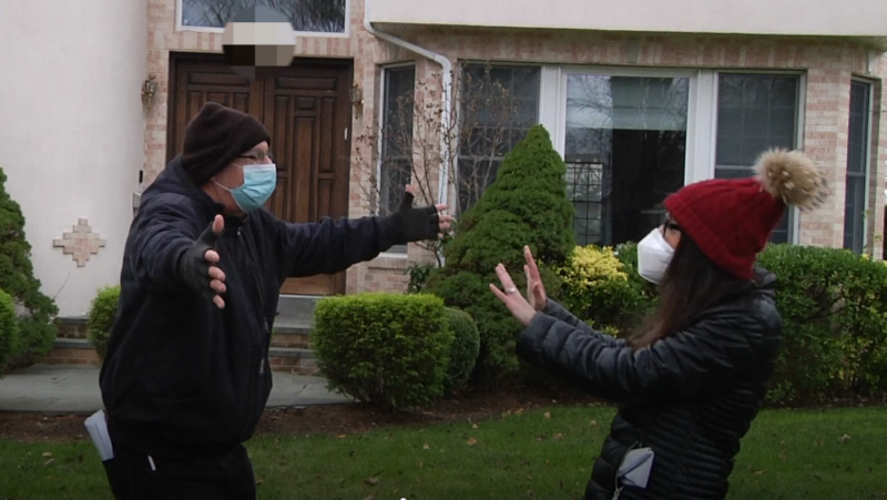 Comedians in Cars Getting Covid Photo of Harry Freedman and Talia Reese